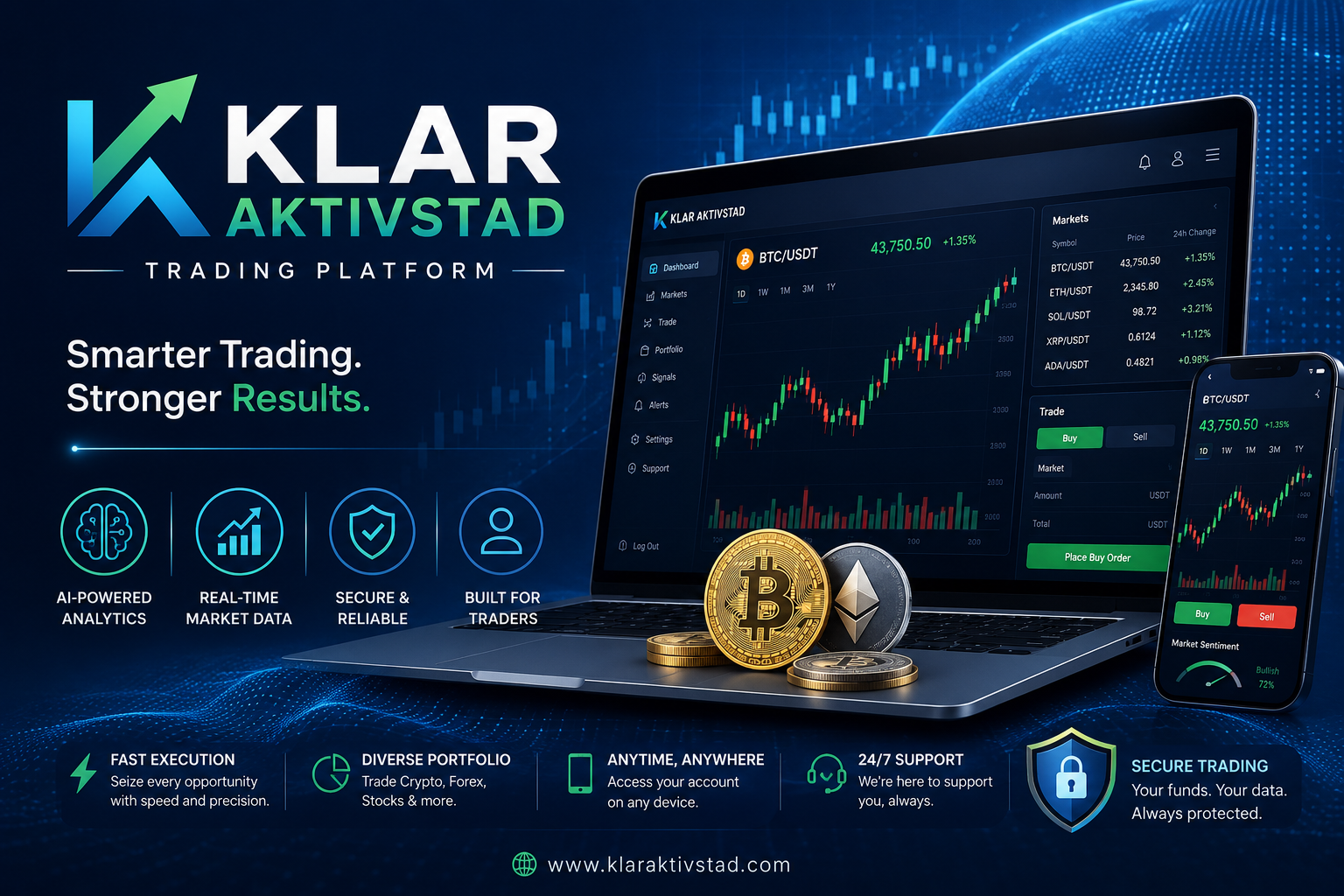Klar Aktivstad Review – Scam or Legit Crypto Trading Bot?